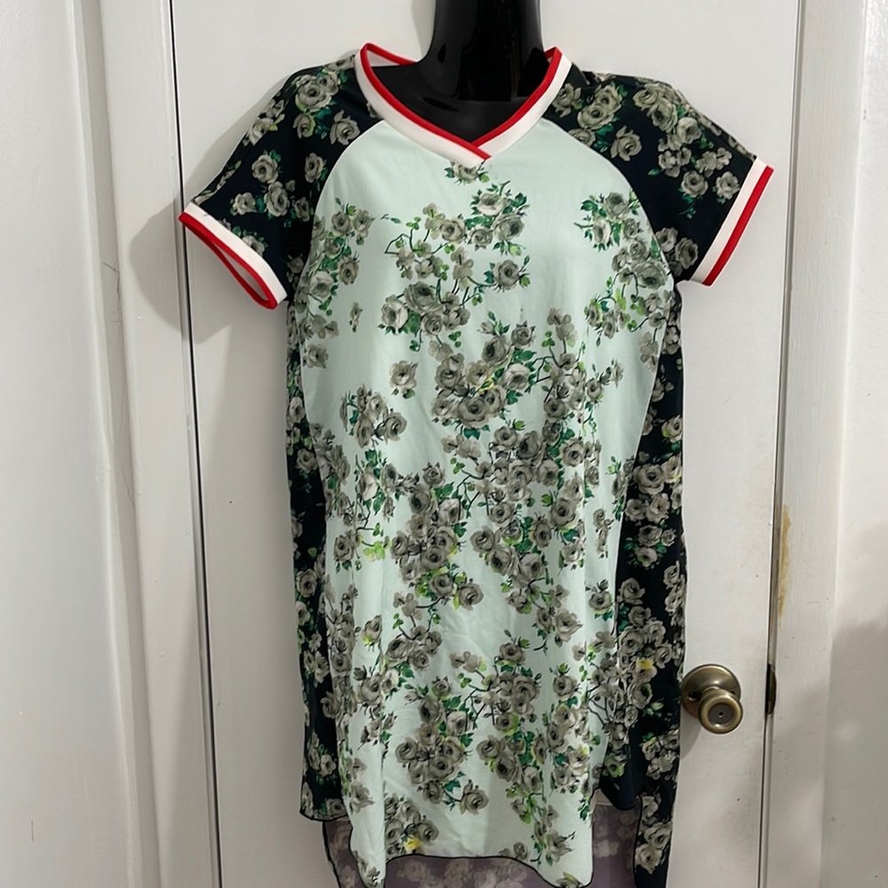 Print Flower Dress